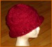 pletená dámská čepice - klobouček